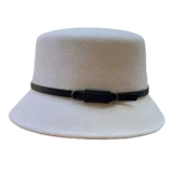 Белая демисезонная шерстяная кепка, французский стиль, в корейском стиле