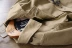 Áo len nam mùa thu 2019 mới áo khoác cotton cho trẻ em áo gió dài phần bé sơ mi giản dị thủy triều - Áo khoác