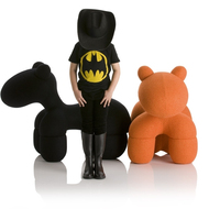 Pony ghế ngựa ghế FRP ghế phim hoạt hình ghế nội thất đẹp thiết kế thời trang ghế quân xanh túi