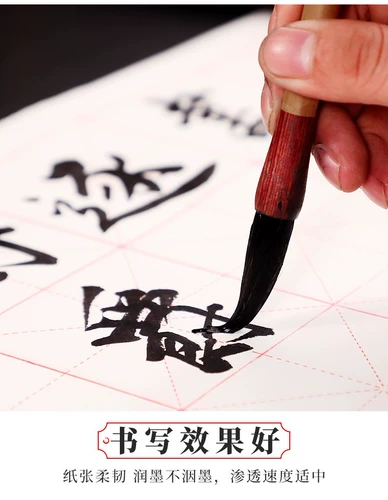 Сюань из бумажных рисовых персонажей кисти каллиграфия специальная тренировочная бумага для начинающих половина жизни и наполовину приготовленная рисовая бумага оптом 100 листов