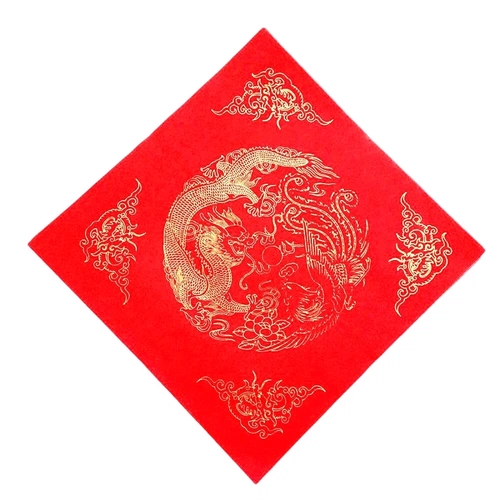 Толстый Wannian Hongfu Fighting Bighting Paper Paper Paper Couplet Couple Couple Paper Fushou Fruda Red Paper