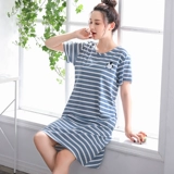 Летняя хлопковая пижама, юбка для беременных, в корейском стиле, большой размер