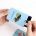 Hàn quốc phiên bản của phim hoạt hình sáng tạo animal acrylic thẻ set dễ thương móc chìa khóa giao thông thẻ truy cập thẻ xe buýt bìa