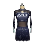 Новый цветочный бал La La La Gallery Clothing Themble Blue Blue Jazz School School Service Service Competition Школьная команда мужчин и девушек