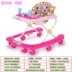 Bé sơ sinh con toddler walker 6 7-18 tháng con đa chức năng chống rollover tay đẩy có thể mất âm nhạc xe tập đi mastela Xe đẩy / Đi bộ