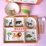 Детская креативная посуда для прикорма, комплект для еды