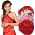 AI cỏ apron nhung moxib Fir lady người lớn bông dày mùa thu và mùa đông trung niên bảo vệ dạ dày ấm bụng đàn ông - Bellyband