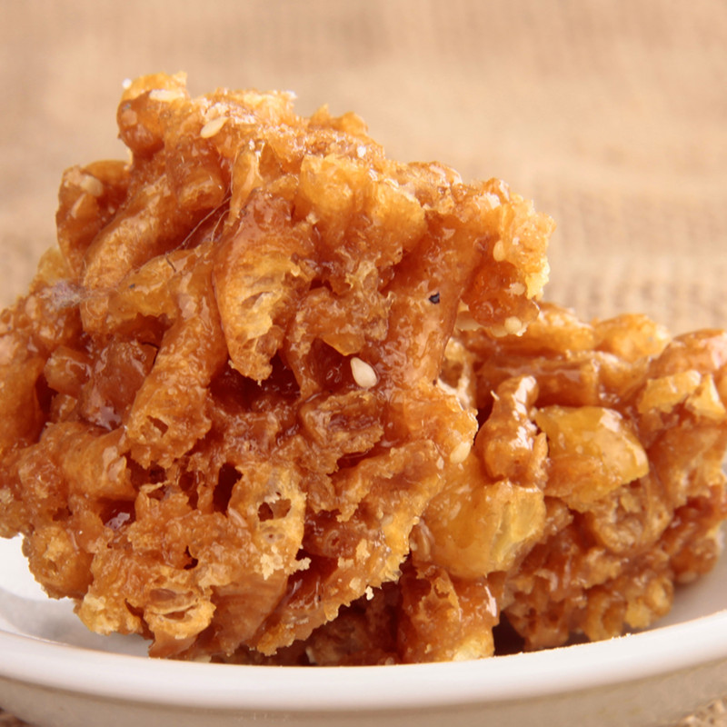 湖南长沙沙利文食品传统糕点老式硬脆沙琪玛糖散零食散装怀旧食品