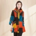 Thương hiệu phụ nữ trung niên konjac Phiên bản Hàn Quốc của áo khoác len phù hợp với màu sắc mùa đông Áo khoác nữ thời trang mới 0215 - Áo Hàn Quốc áo khoác nữ dáng dài Áo Hàn Quốc