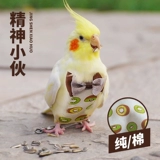 Одежда попугай Сюанфенг маленькая тигроя кожа пион Птица летает Дикер Дикер Дикер Диппер Диаперы. Действительно