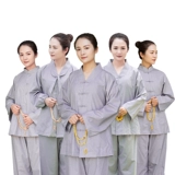 Весна и летняя хлопок, Mahai Qingju Service Monk Service Zen Service Женский буддийский набор монахов