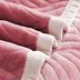 Mỹ giải trí nhung Fale chăn đôi duy nhất đôi chăn dày chăn mùa đông ấm san hô fleece chăn Ném / Chăn
