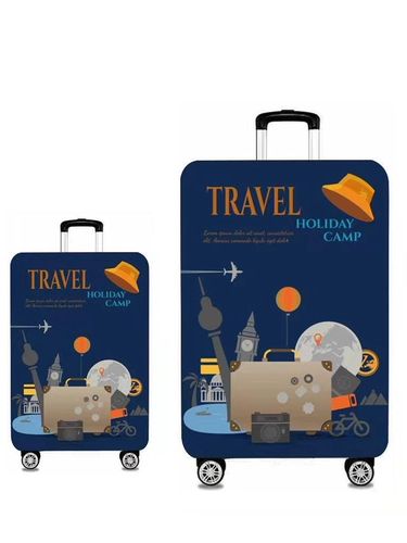 Эластичный чемодан, защитный чехол для путешествий, износостойкая пылезащитная крышка, 20 дюймов, 24 дюймов, увеличенная толщина