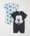 Spot H & M Chính hãng Counter Kids 18 Summer Men and Women Baby Cartoon Short Short Jumpsuits Jumpsuit 2 áo liền quần ngộ nghĩnh cho bé Áo liền quần