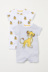 Spot H & M Chính hãng Counter Kids 18 Summer Men and Women Baby Cartoon Short Short Jumpsuits Jumpsuit 2 áo liền quần ngộ nghĩnh cho bé Áo liền quần