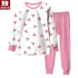 Детское нижнее белье, термобелье, хлопковый тонкий комплект, демисезонный свитер для мальчиков, утепленный лонгслив, хлопковая пижама, подходит для подростков