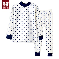 Синий цветочный воротник