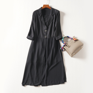 [Phúc lợi 189 nhân dân tệ] chất lượng cao phiên bản châu Âu của tính khí lớn áo gió dài áo khoác nữ