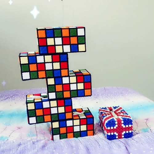Трехмерные салфетки, кубик Рубика, 3D, новая коллекция, «сделай сам»