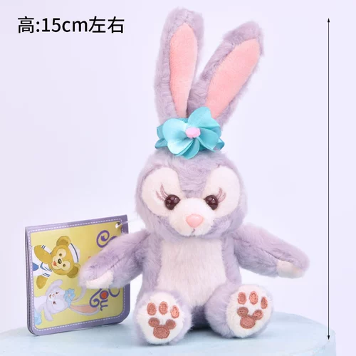 Плюшевый сиреневый кролик, кукла, украшение для принцессы, радужный замок, популярно в интернете, наряжаться
