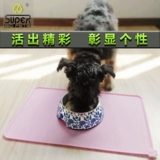 Super Horo Non -Slip из нержавеющей стали для собачьей чаши для щенка плюшевая чаша плюшевая плюшевая плюшевая корма бассейн цветочный собака миска собака