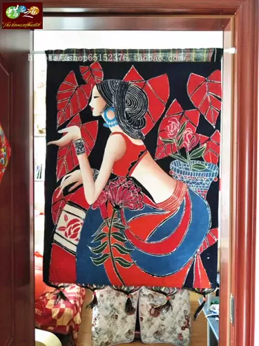 Восковой краситель двойной картины Guizhou Wax Dye High -End Окрашенное подарки.