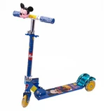 Дисней, детские педали, трехколесный детский мигающий самокат для уличного катания на четырех колесах