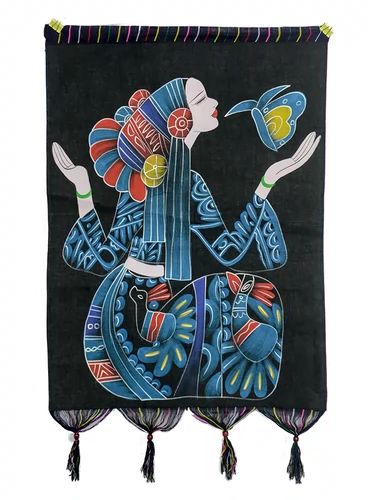 Этническое украшение ручной работы, подвеска, 90×56см, подарок на день рождения