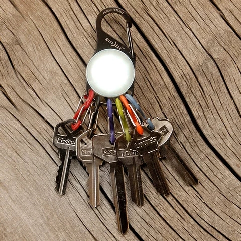 Spot Special Price Nite Ze/American Naiai Keylit с легкой нержавеющей сталью 8 -характер для ключей