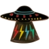 Thiết kế ban đầu BUTTGooDS UFO trâm mát Pin đẹp trai Đàn ông và phụ nữ hoang dã huy hiệu cá nhân quà tặng kỳ nghỉ - Trâm cài