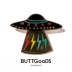 Thiết kế ban đầu BUTTGooDS Trâm UFO Trâm đẹp trai pin đẹp trai và huy hiệu hoang dã cá tính quà tặng kỳ nghỉ - Trâm cài Trâm cài