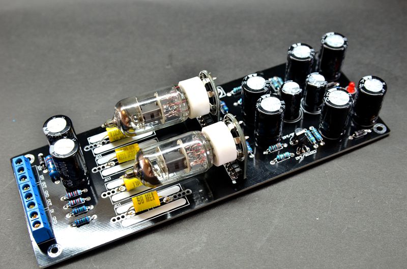 6J1 Valve Preamp Tube Pre Amplifier Kit Assembled Board Audio Musical