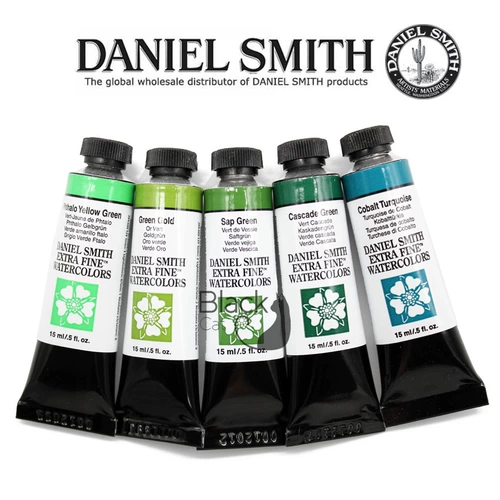 Акварельная краска American DS Daniel Smith master, обычный цвет, 15 мл, зеленый цвет, бесплатная доставка