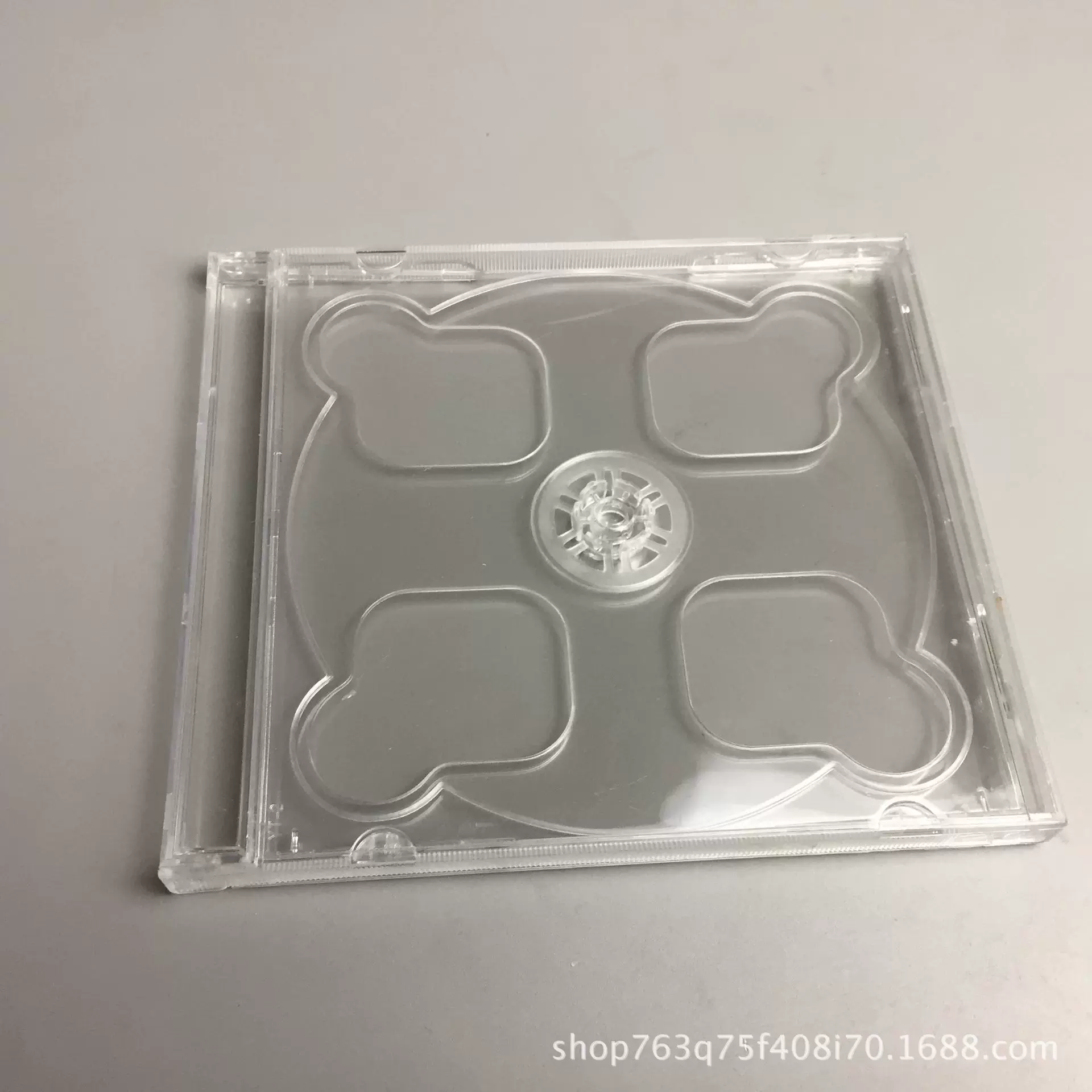 Thickening 07CD DVD box CD empty box CD box transparent double -piece CD box 07CD Ming dual discs CD shell