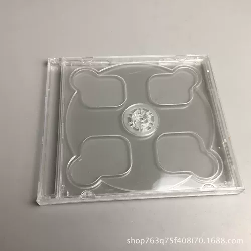 Утолщение 07cd DVD -коробка CD пустого коробки CD Прозрачная двойная коробка CD 07CD Ming Dual Discs Shell Shell