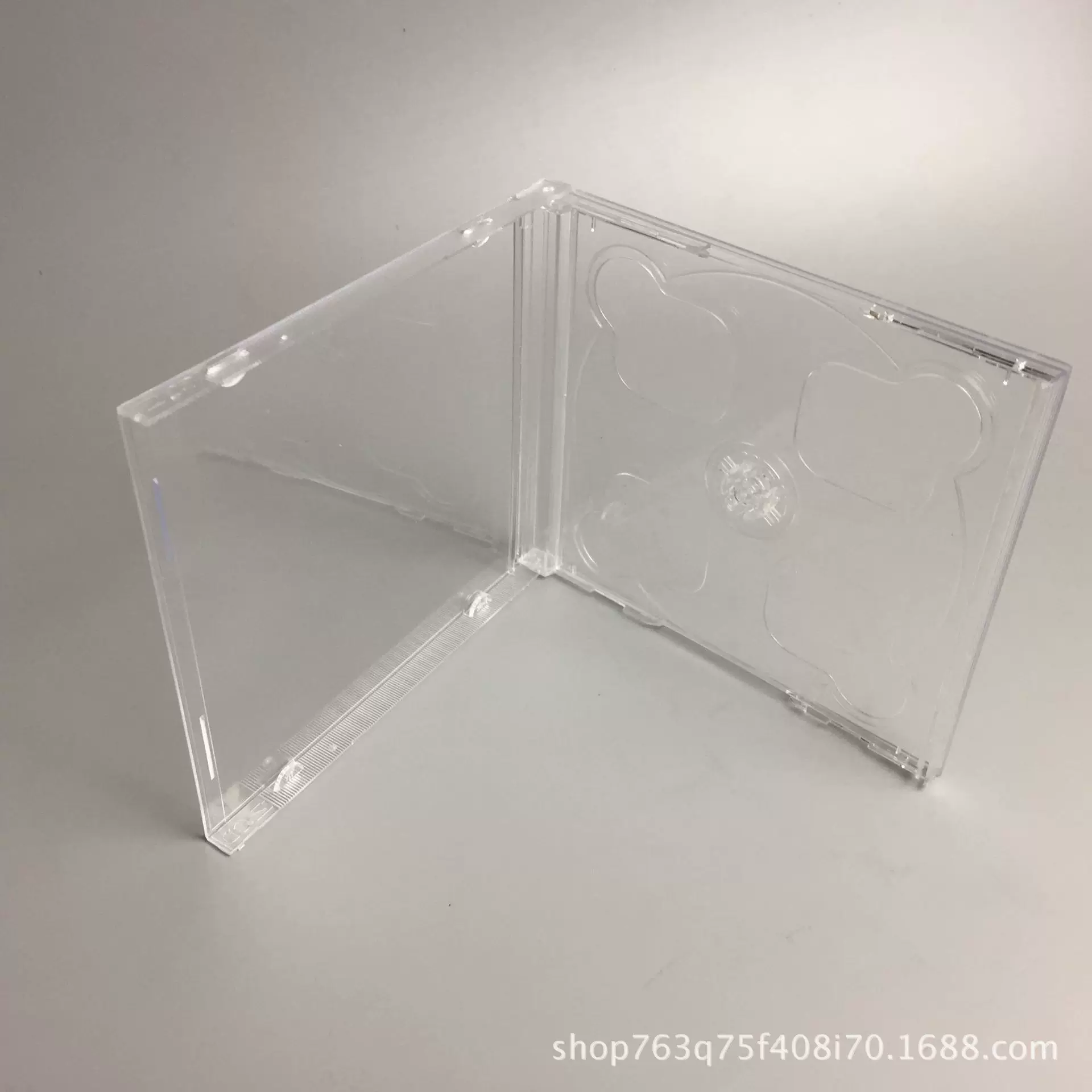 Thickening 07CD DVD box CD empty box CD box transparent double -piece CD box 07CD Ming dual discs CD shell