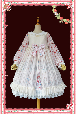 taobao agent Infanta. Baby Van Tower Lolita wild chipper skirt double -colored Lolita blouse on both sides of the spot size
