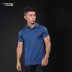 Chạy Hướng Dẫn 3632 Người Đàn Ông Mới của POLO Áo Sơ Mi Ngắn Tay Áo Thể Thao Giản Dị Mỏng Mỏng Nhanh Khô Thoáng Khí Kim áo polo nam cao cấp Áo polo thể thao
