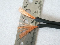 Тайвань Тайн Двух ядра 18AWG 0,82 квадратных миллиметровых износов -устойчивый