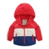 Áo khoác bé trai Z cộng với nhung 2018 mới mùa thu đông trẻ em mặc đồ trẻ em trẻ em dày lên 1 tuổi áo gió trẻ em Áo khoác