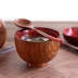 Kawashima Nhà Nhật Bản-phong cách Nanmu Couple Muỗng Gạo Thìa Súp Thìa Gỗ Muỗng Bằng Gỗ Bộ Đồ Ăn S- Đồ ăn tối