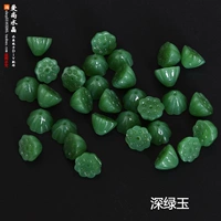 10 темно -зеленая нефрита