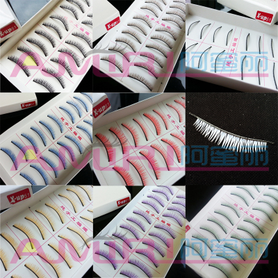 taobao agent White natural dense short, uncle BJD 6 points, 3 points, 2 points, small cloth SD night night loli doll fake eyelashes UP51