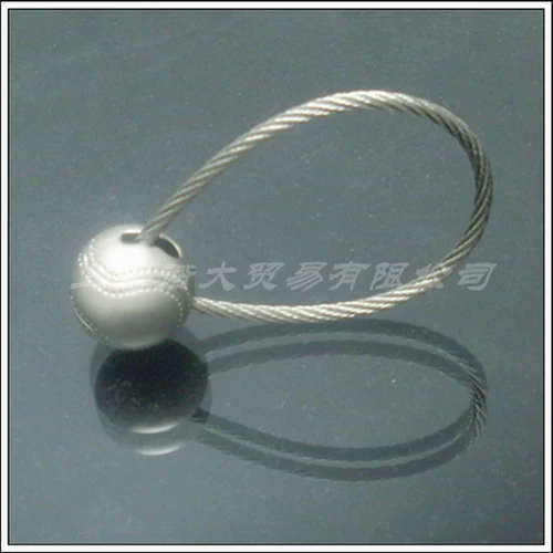 Модный брелок, футбольная креативная стальная проволка