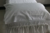 Màu trắng tinh khiết màu bông gối khăn bông khăn trải giường vải đẹp thẩm mỹ viện massage khăn móng chân lỗ khăn khăn vải - Khăn gối