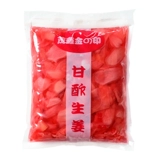 Japanese cuisine Jinyin red ginger slices sushi ginger slices 1500g red ginger silk sour and sweet cocoa ガ リ ginger vinegar stains