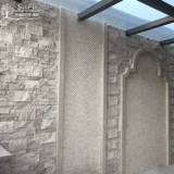 Культура натурального камня Камень Мраморный пещера камня рис -Колочный стена камень камин садовый забор телевизионный фоновый фона стены плитка