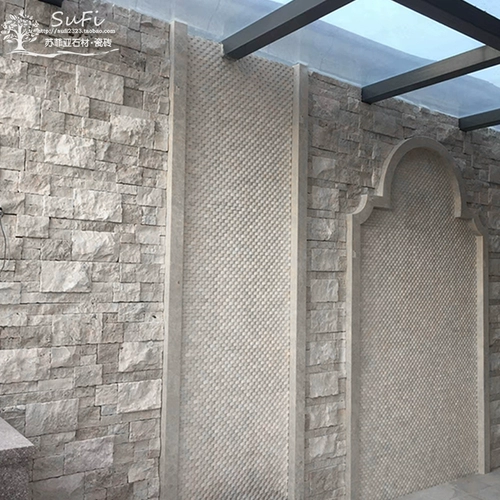 Культура натурального камня Камень Мраморный пещера камня рис -Колочный стена камень камин садовый забор телевизионный фоновый фона стены плитка