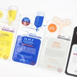 Корейская подлинная клиника NMF инъекционное водохранилище маска коллагеновый соус -соус витамин черный уголь