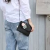 Niu Niu chéo túi nhỏ nữ 2018 mới của Hàn Quốc phiên bản của mini đôi điện thoại di động túi vai màn hình lớn cộng với đồng xu ví